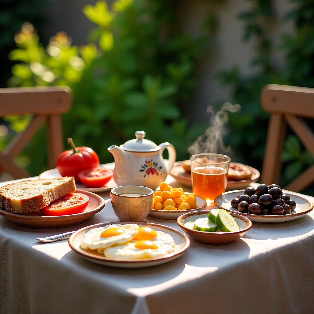 Traditional Turkish Breakfast Spread Recipe